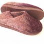 US10 Women Wool slippers * Handmade house shoes * Felted mules