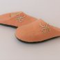 US 8.5 Wool slippers for women * Handmade house shoes * wood decorations