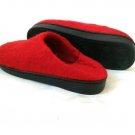 US 6 Woman slippers * Red Wool slippers * Handmade house shoes