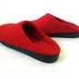 US 6 Woman slippers * Red Wool slippers * Handmade house shoes