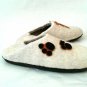US 7 Wool slippers for women * Puppy * Handmade house shoes