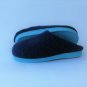 US10 Women blue Felt slippers * Handmade house shoes * Felted mules
