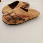 US 5.5 Brown slippers * Wool slippers for women * Handmade house shoes