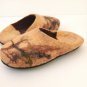 US 5.5 Brown slippers * Wool slippers for women * Handmade house shoes