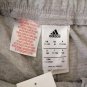 Adidas Performance KN shorts * girls 152 * grey 100% cotton * stripe * autentic