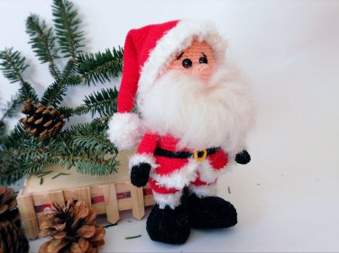 Santa * Handmade decoration * Christmas ornaments * Xmas decor