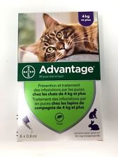 Advantage Flea Treatment for Cats more 8lb by bayer