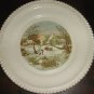 Currier & Ives "The Homestead in Winter" Collector Plate