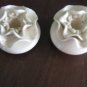Darling 1980 Fitz & Floyd FF candle holder Porcelain Ruffles