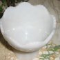 Vintage Milk Glass Napco compote vase candy Pedistal Dish