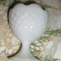 Vintage Milk Glass Napco compote vase candy Pedistal Dish