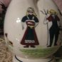 Unique Dutch? Wedding Pitcher ~ two spout Jug ~ folk art ~RARE