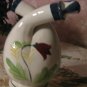Unique Dutch? Wedding Pitcher ~ two spout Jug ~ folk art ~RARE