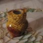 vintage .. OWL .. Souvenir tooth pick holder New York..MIJ
