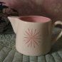 Vintage.. Eames Era .. Atomic Star .. Pink Creamer