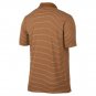 Men's Nike Golf Victory Stripe S/S Polo Shirt NEW Orange/White MSRP $55