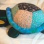 Stuffed fabric turtle