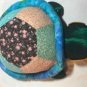 Stuffed fabric turtle