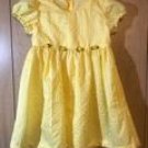 Yellow checked dress Yellow checked dress
