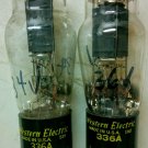 PAIR WESTERN ELECTRIC 336A AUDIO TUBES