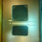 pair jensen model km, mt-8 art deco empty speaker cabinets