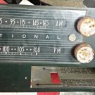 national criterion nc-1000 am-fm tube tuner in metal case for parts or repair