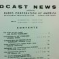 5 ISSUES RCA BROADCAST NEWS HARDBOUND 1955 COOL PHOTOS, ADS, ARTICLES