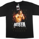Men T-Shirt  Vintage WWE WWF Dave Batista