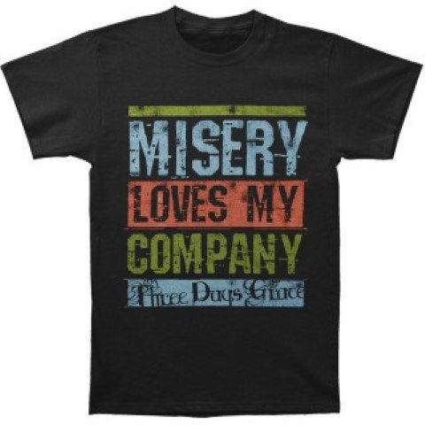 Men T-Shir 1Three Days Grace Men's Misery
