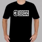 Men T-Shirt 3 Doors Down American Rock Band Logo