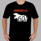 Men T-Shirt 60th Anniversary Godzilla Movie Film