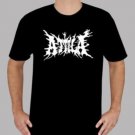 Men T-Shirt Attila Metal Rock Band Logo