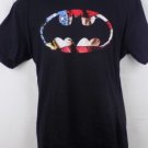 Men T-Shirt Batman Signal Patriotic  1