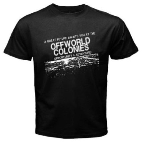 Men T-Shirt Blade Runner 80's Movies Film