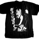 Men T-Shirt Blondie Live Band
