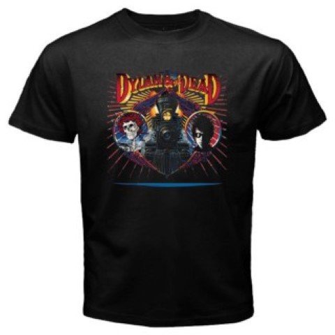 Men T-Shirt Bob Dylan Dylan & The Dead