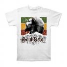 Men T-Shirt Bob Marley Soul Rebel White