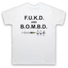Men T-Shirt BRASS EYE FUKD AND BOMBD MORRIS COMEDY CHRIS TV SHOW