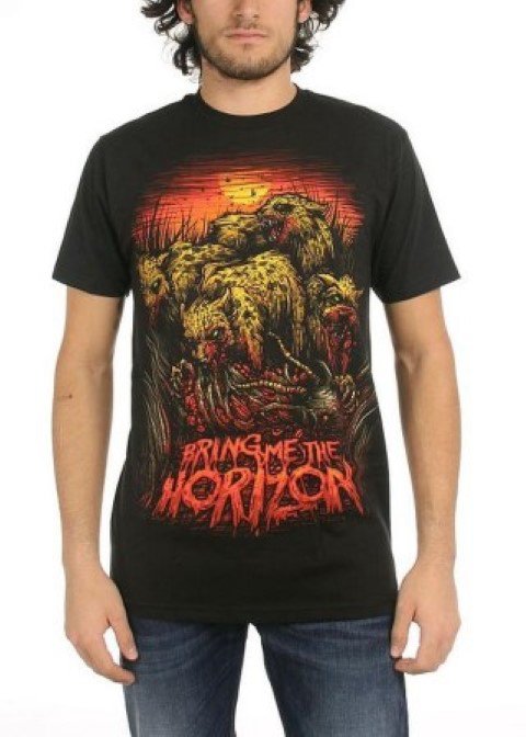 Men T-Shirt Bring Me The Horizon Cheetah