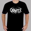 Men T-Shirt CARNIFEX Death Metal Rock Band Logo