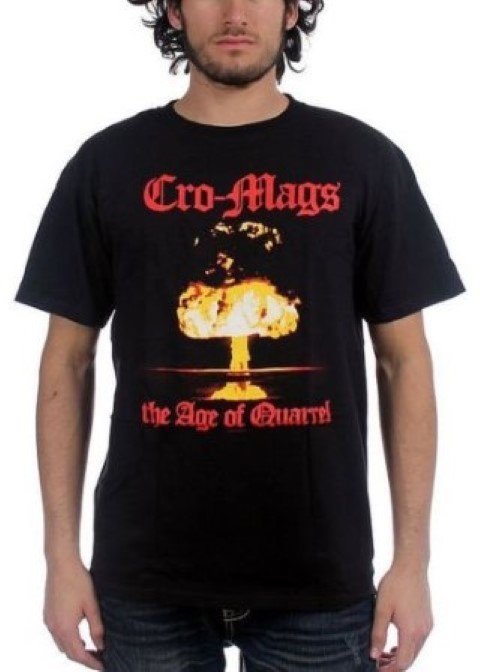 Men T-Shirt Cro-mags The Age of Quarrel