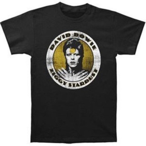 Men T-Shirt David Bowie Ziggy Stardust Distressed