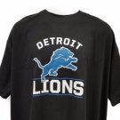 Men T-Shirt Detroit Lions Black Majestic NFL