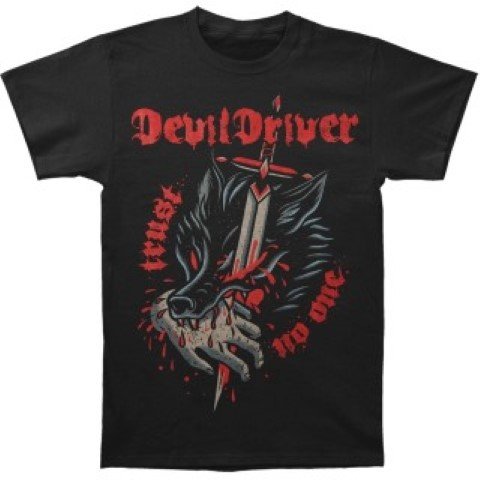 Men T-Shirt Devil Driver  Bite The Hand Personality