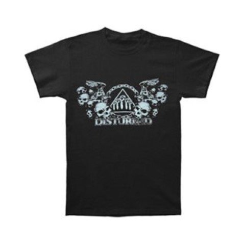 Men T-Shirt Disturbed Men's Beware The Vultures