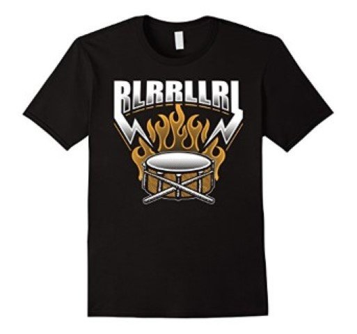Men T-Shirt Drum Line Drum Corps