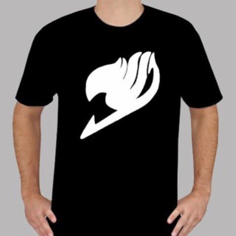 Men T-Shirt Fairy Tail Guild Logo Anime Cartoon