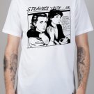 Men T-Shirt Stranger Youth White