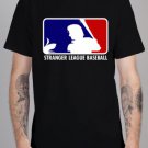 Men T-Shirt Stranger League Baseball