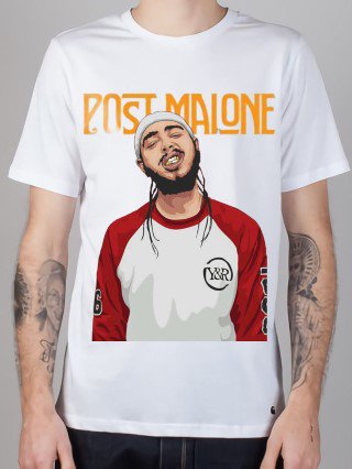 Men T-Shirt POST MALONE Logo